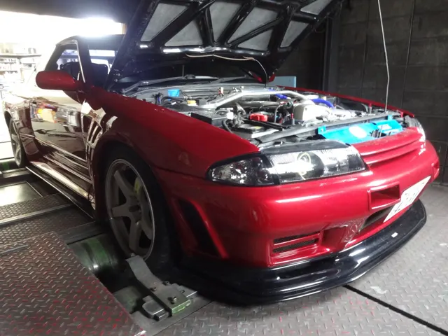 GT-R(BNR32)タービン装着