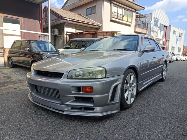 スカイライン(ER34)ターボ装着