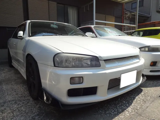スカイライン(ER34)ミッション換装