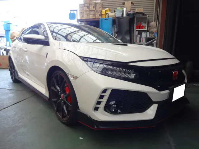 シビック タイプR(FK8)HKS パワーエディター装着&パワーフロー等到着