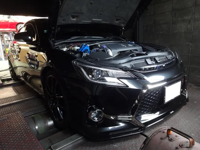 マークX(GRX130) スーパーチャージャー装着