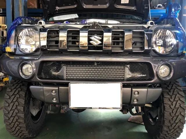 ジムニーシエラ(JB43W) ターボ装着