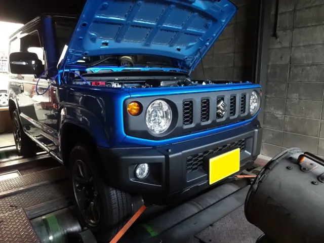 ジムニー(JB64W)HKS パワーエディター装着&セッティング