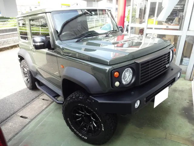 ジムニーシエラ(JB74W) スーパーチャージャー装着