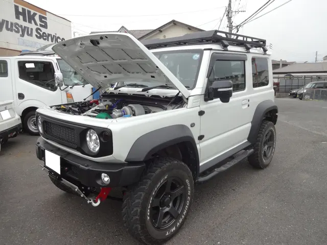 ジムニーシエラ(JB74W) ターボ装着