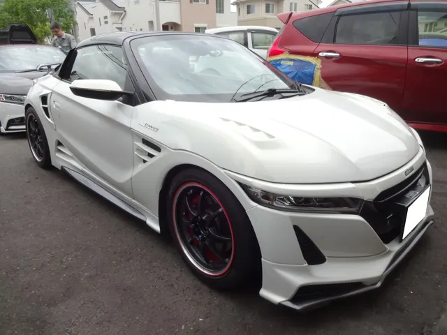 S660(JW5)HKS GT100R タービン交換