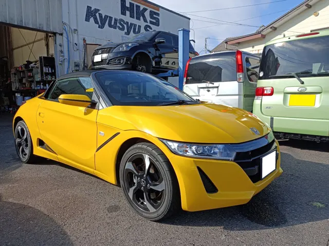 S660(JW5)HKS フラッシュエディター装着