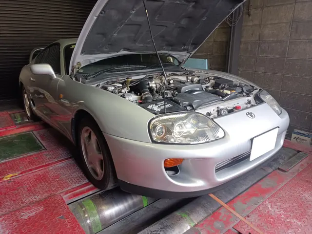 スープラ(JZA80) スーパーチャージャー装着
