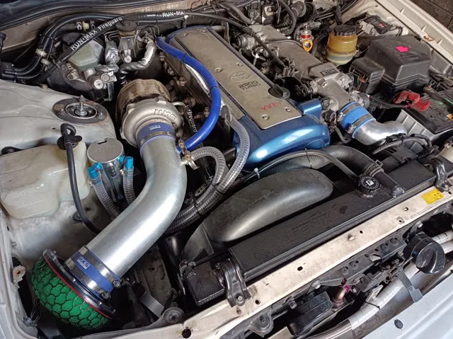 チェイサー(JZX100) タービン装着
