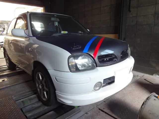 マーチ(K11) ターボ装着