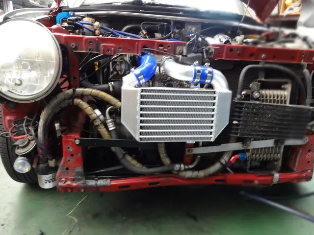 オプティ(L800S) インタークーラー装着