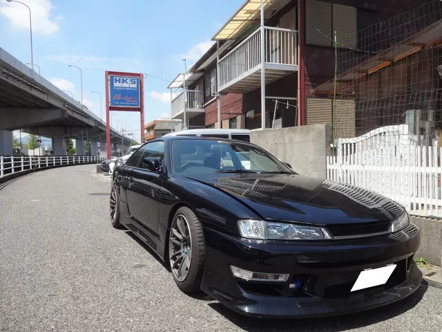 シルビア(S14)タービン装着