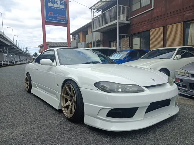 シルビア(S15)クラッチ&デフ&マフラー装着