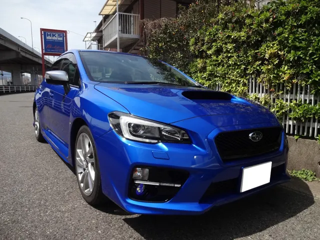 WRX S4(VAG)HKS フラッシュエディター&キャタライザー装着
