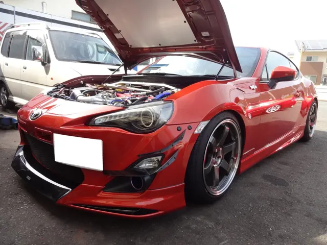 86(ZN6) ターボ装着 & エンジン強化